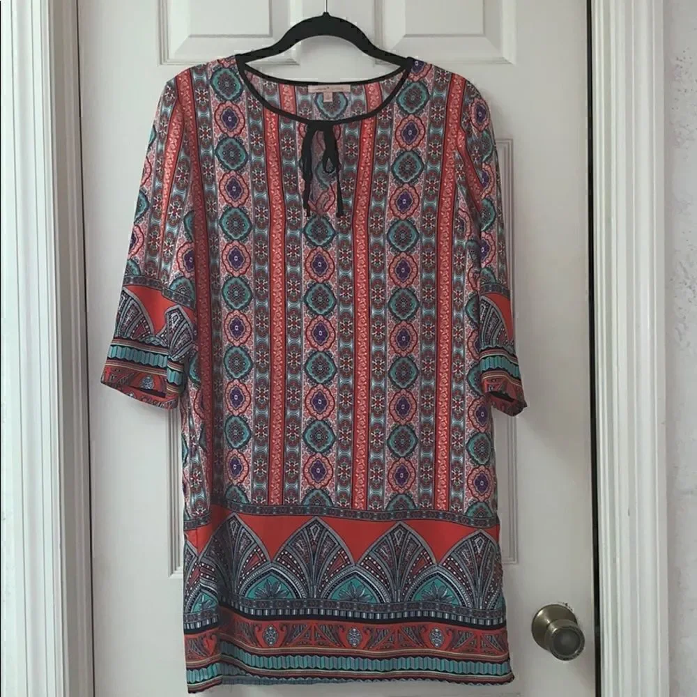 Gibson latimer tunic dress top size S